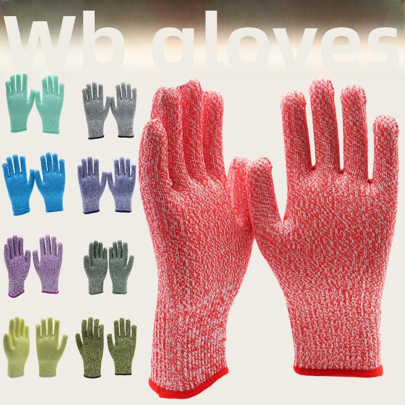 Garden Gloves - Clearance_Grade 5 Kesilmeye Dayanıklı Eldivenler Mutfak