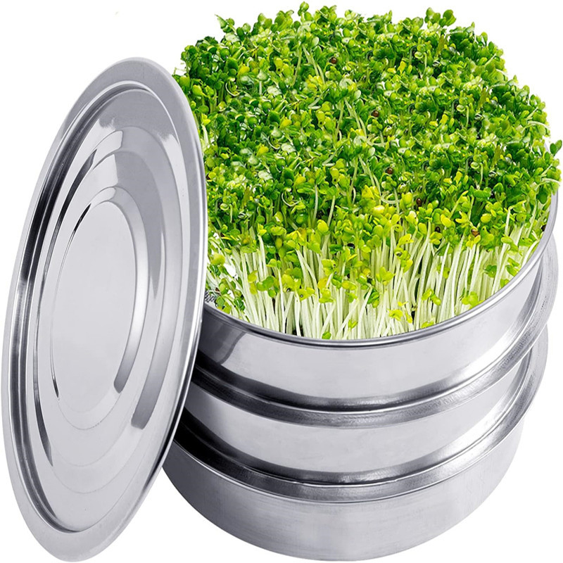 Hydroponic Kit - Paslanmaz Çelik Bitki Çimlendirme Kiti Hidroponik