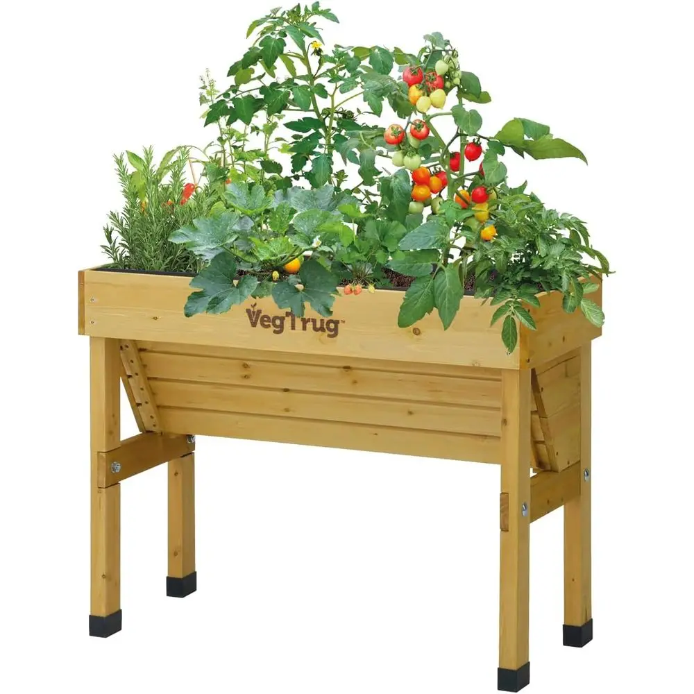 Vertical Planter - Doğal Küçük 1m Duvara Monte Bahçe