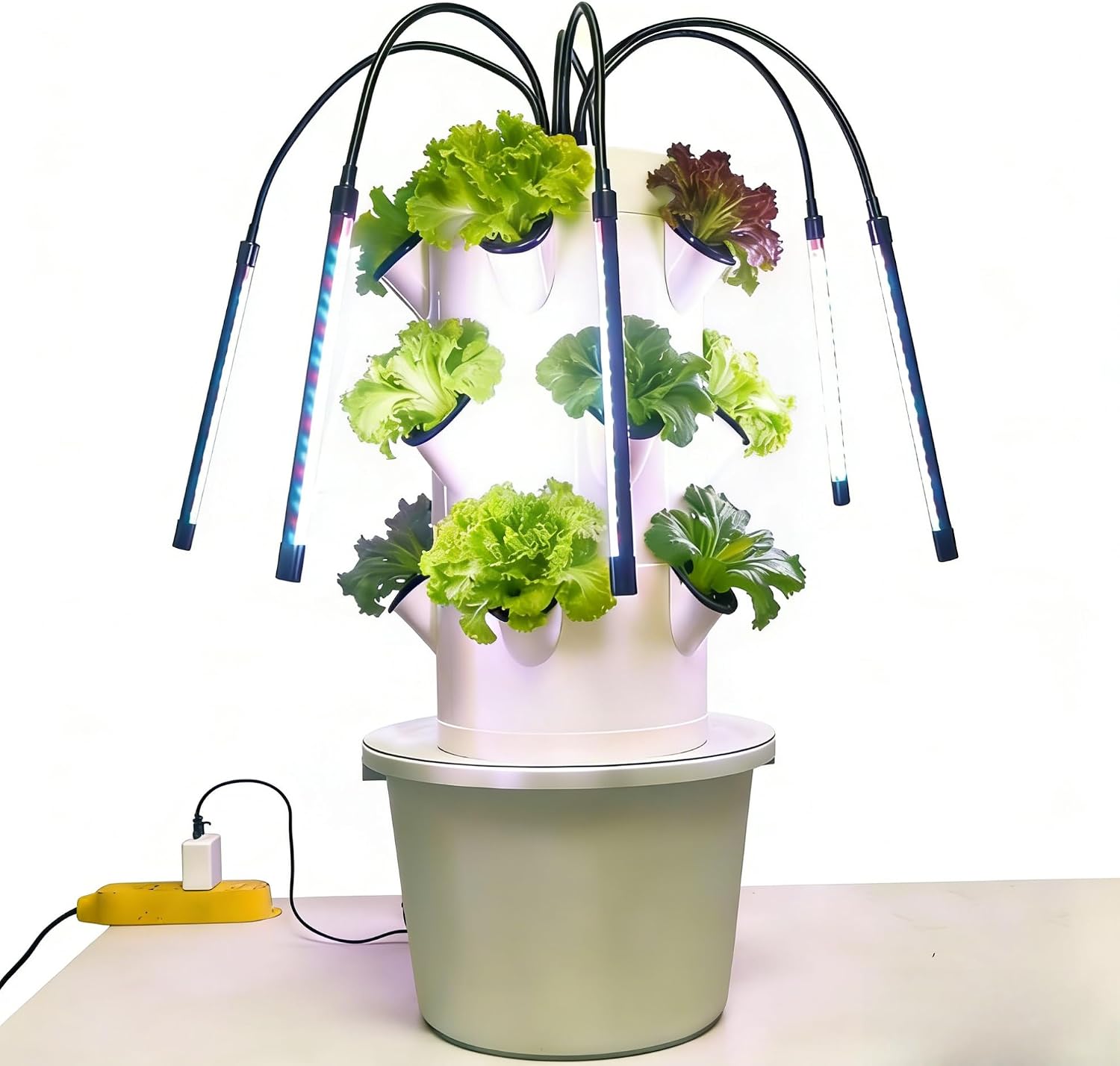 Hydroponic Kit - Dikey Hidroponik Yetiştirme Sistemi 3 Katmanlı