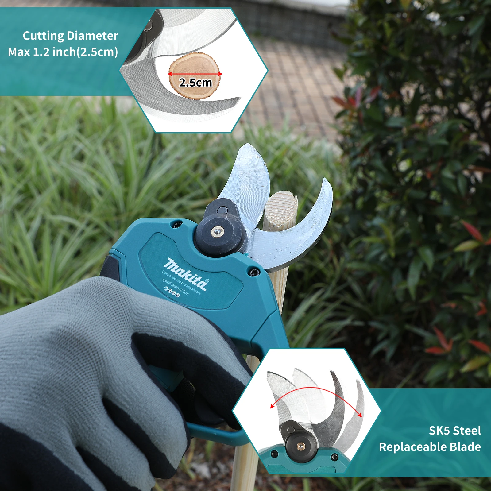 MPP569 Fırçasız Elektrikli Bud - Pruning Shears incelemesi ve fiyatı
