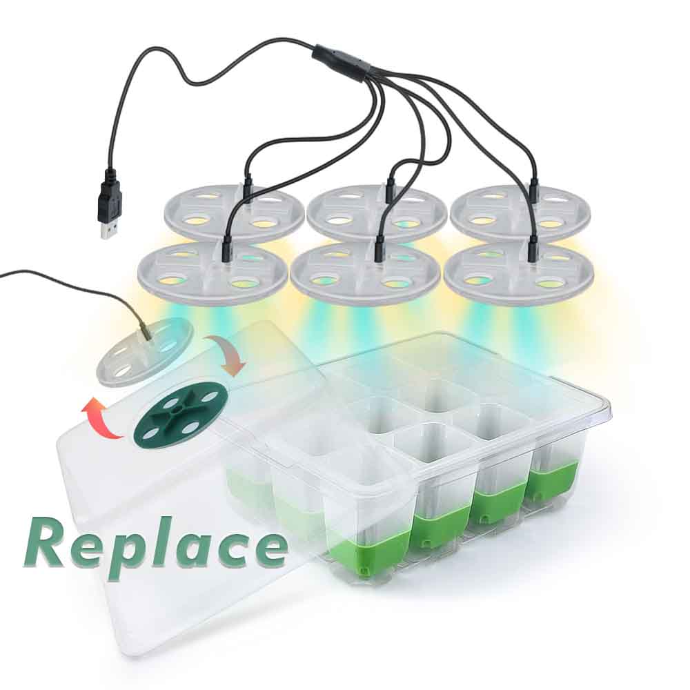 LED Büyümek Işık Fide Başlangı - Seed Starter Tray incelemesi ve fiyatı
