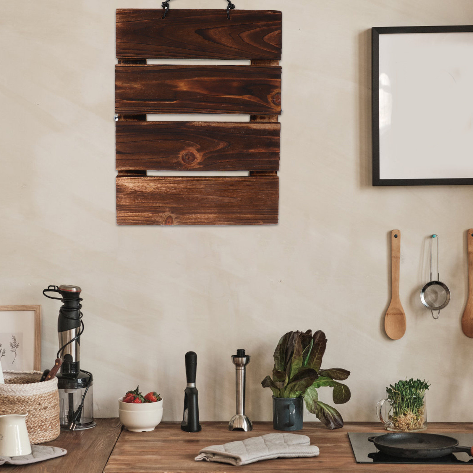 Masif Çin Ahşapı, Geyik Boynuz - Vertical Planter incelemesi ve fiyatı